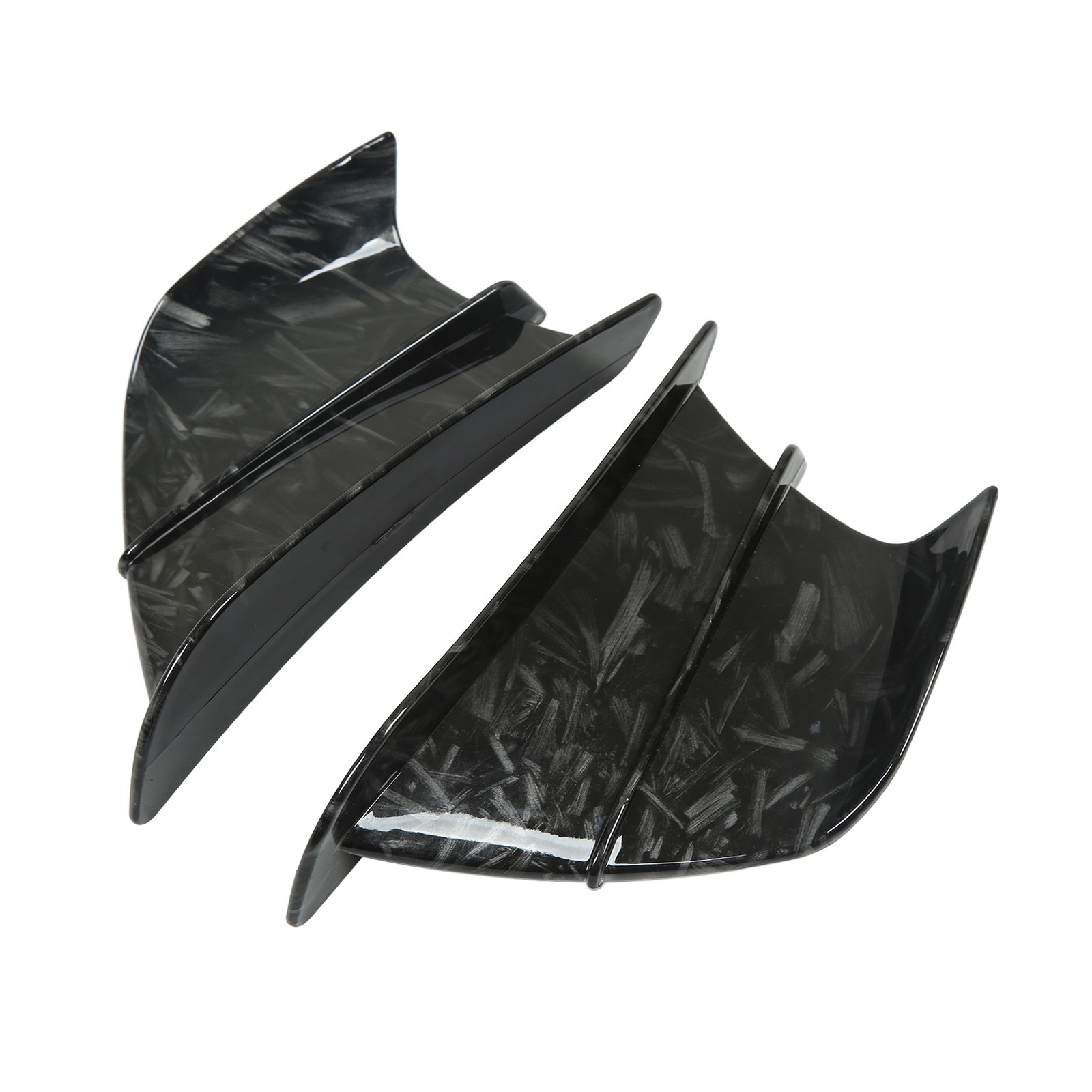 Front Fairing Winglets Sporty Look Scratch Free Cool Design Motorcycle Side XIQE