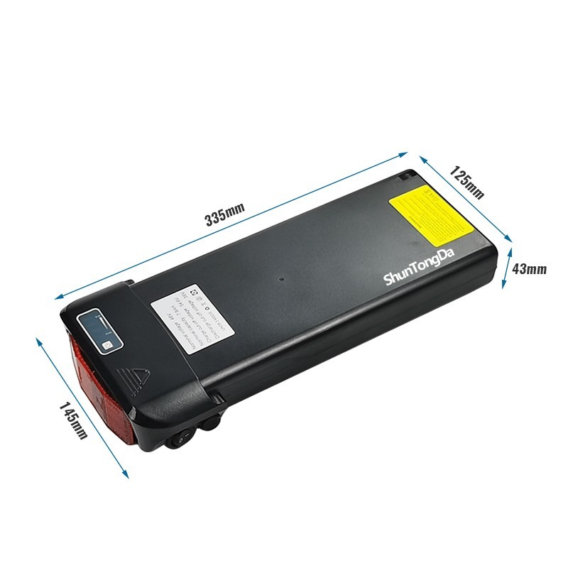 48v 10.5ah Rear rack battery Pack for Evelo Compass Adult electric bicycle