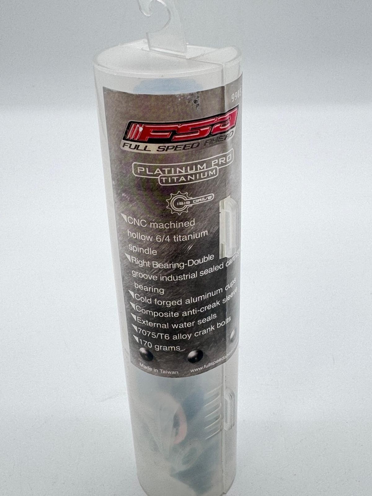 FSA Platinum Pro Titanium BB ISIS NOS 68mmx113Mm