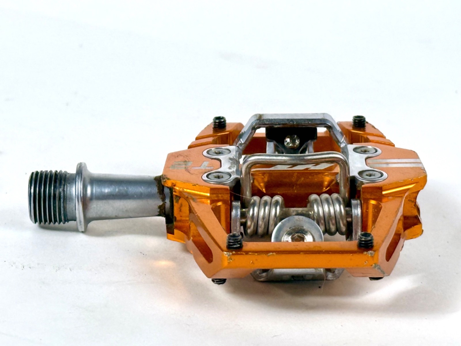 HT Components T2 Enduro Race Mountain Bike CrMo Clipless Pedals + new cleats MTB