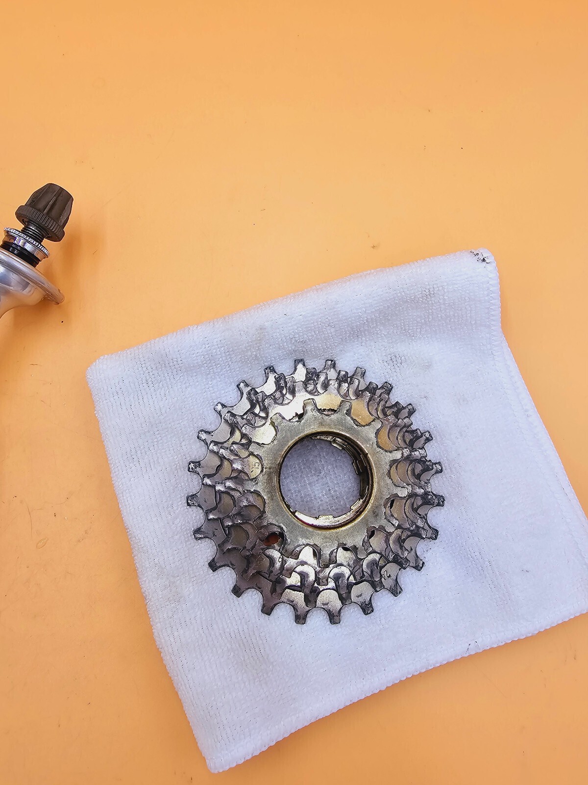 Hub Set Shimano Dura Ace 7200 EX 6 Speed Cassette Hub Set Vintage 32 Hole 126