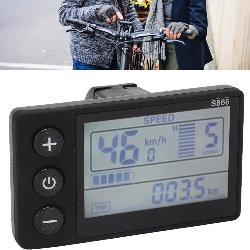 For E-Bike LCD Display 24V/36V/48V Display E-Bicycle MTB Part Electric Bike 2024