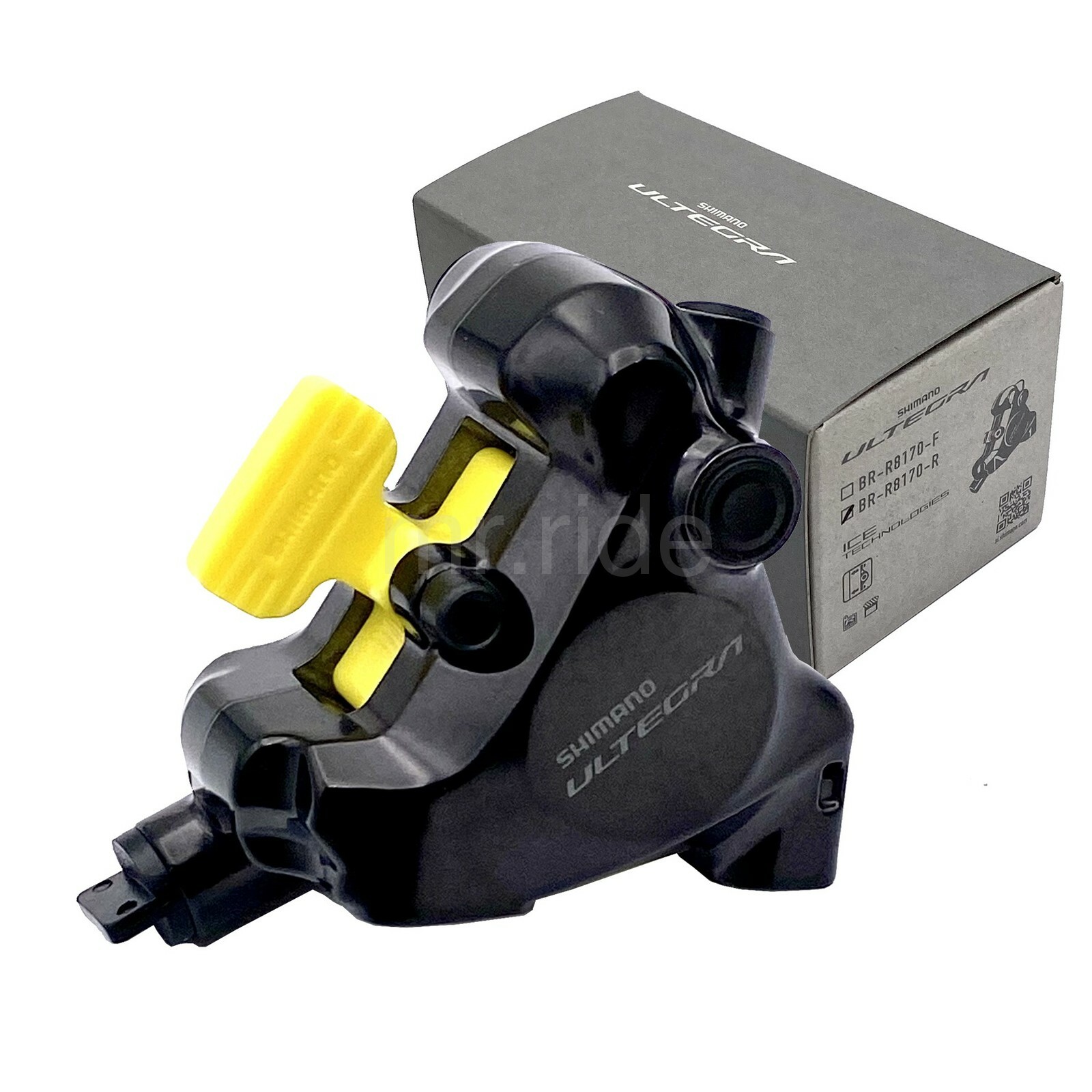 Shimano ULTEGRA BR-R8170-R Disc Brake Rear Caliper Flat Mount,w/Resin Fin pad
