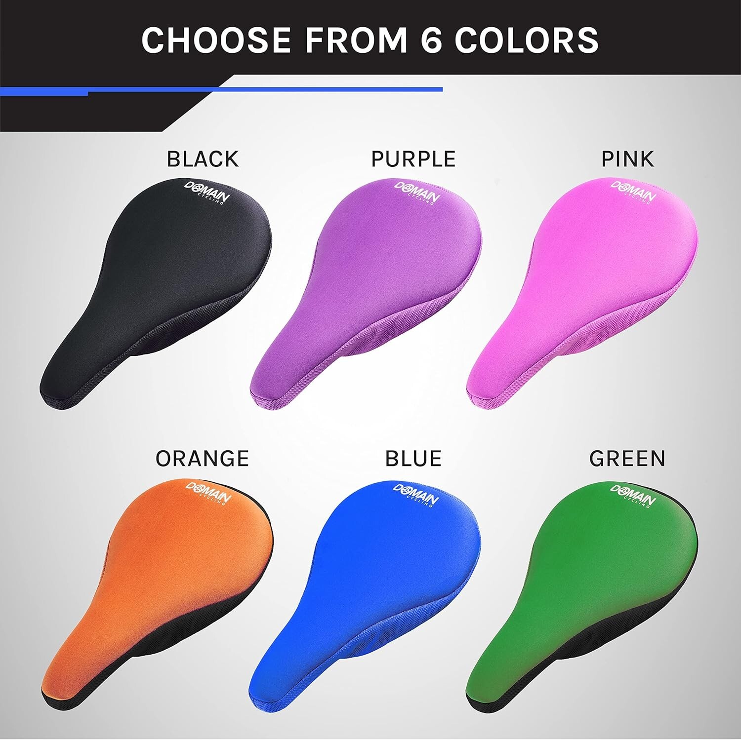 10.5”x7” Gel Bicycle Seat Cover – Ultimate Comfort for Men & Women Cyclists