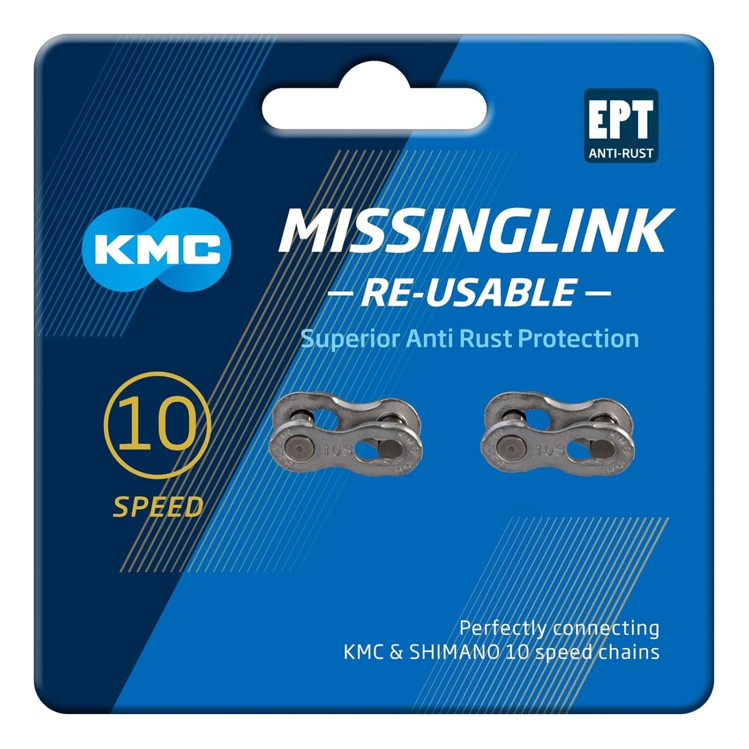 10 Speed EPT MissingLink Joining Link, Dark Silver