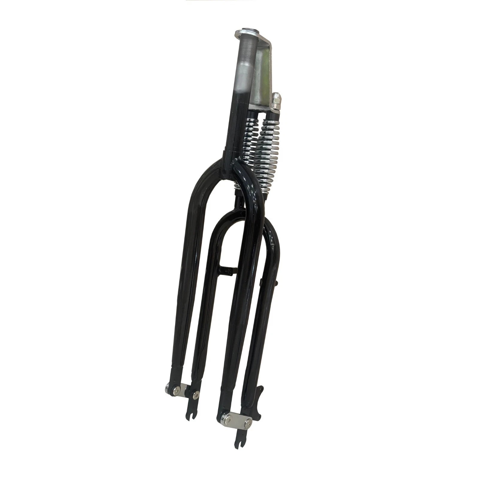 JZsports 1″ Threaded 26″ Dual Springer Bicycke Fork – Cruiser Chopper Bicycle