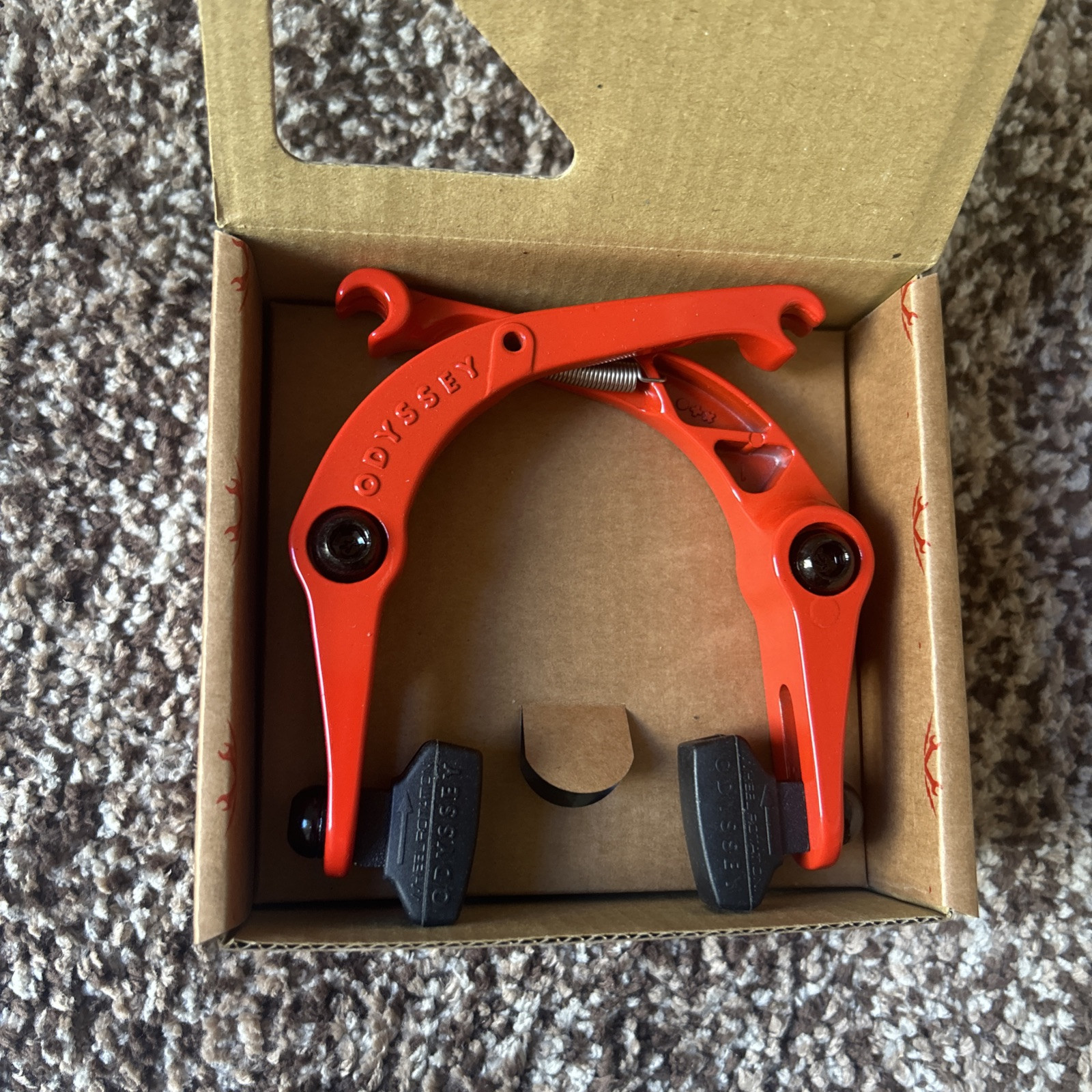 Brake Caliper Odyssey Springfield Sunday-Red U-Brake