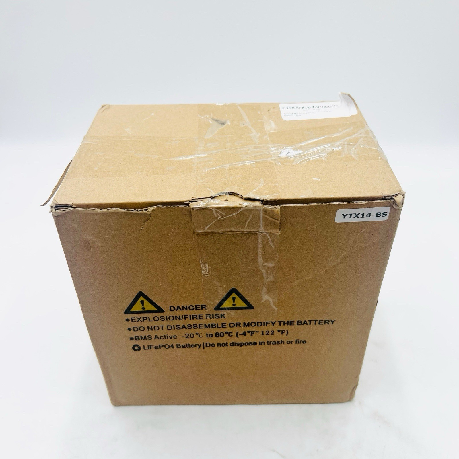 Lithium Motorcycle Battery, ATV Battery 12V 8AH 600CCA Compatible with YTX14-BS