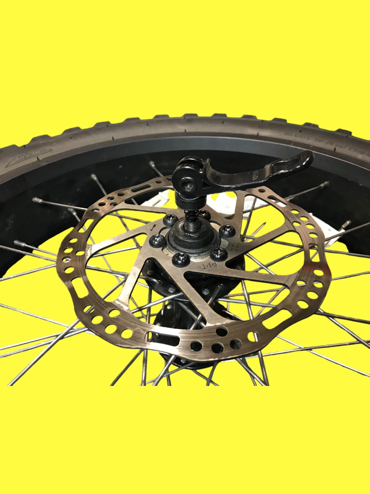 OEM SWFT-ZIP-BLK Electric E-Bike Genuine Front Wheel & Tire 20*4.0 #2241
