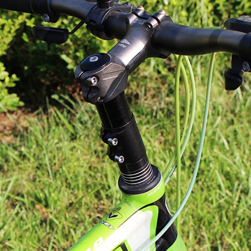 MTB Fork Stem Extender Aluminum Handlebar Riser HeadUp Adapter for Mountain Bike