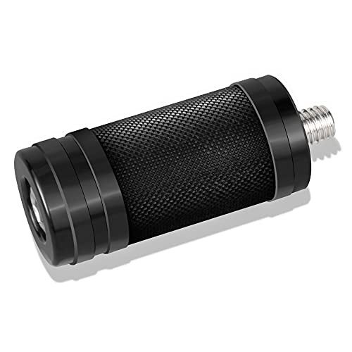 Shifter Peg Motorcycle Shift Lever Black CNC Billet Foot Pegs Compatible with