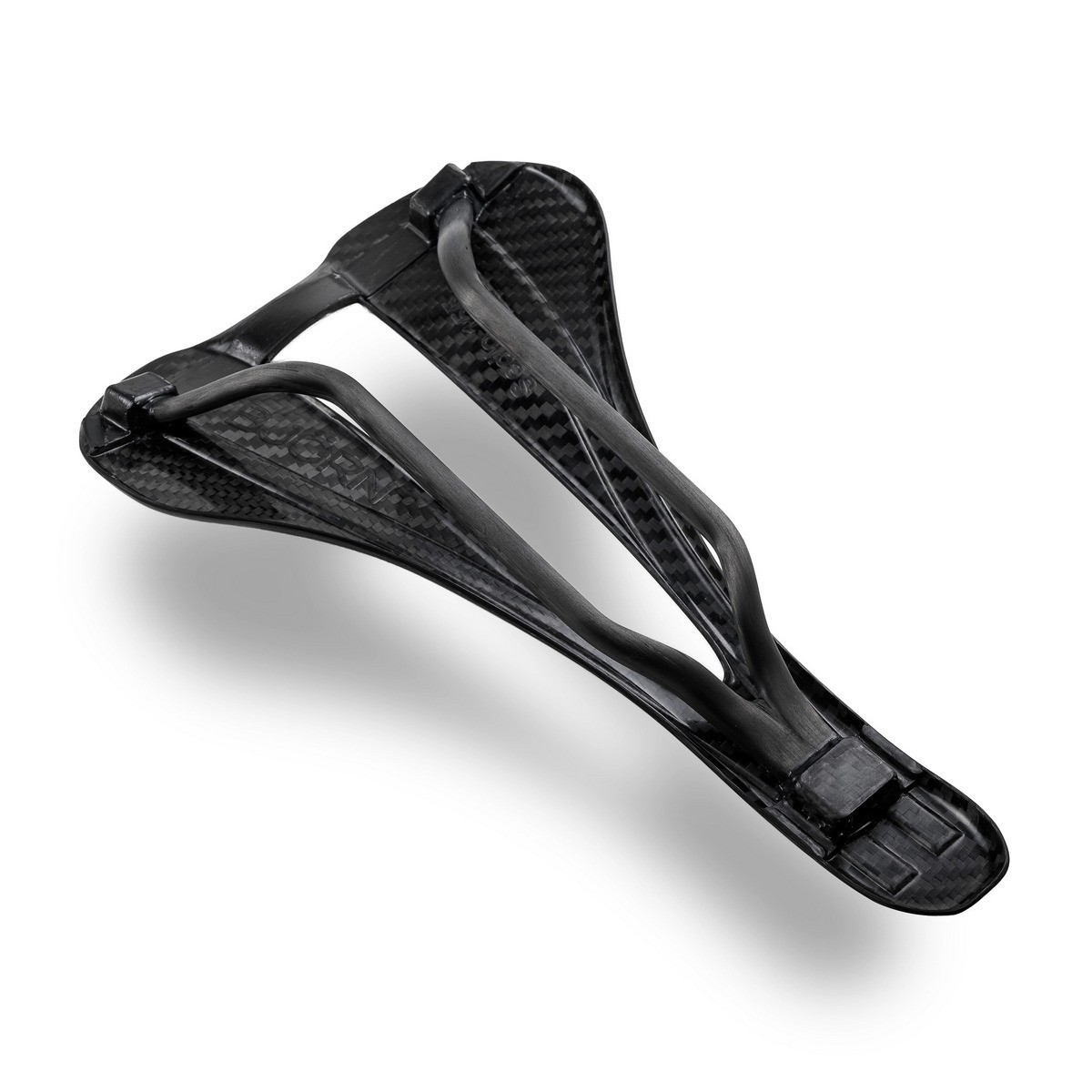 Bjorn Cycles Carbon Bicycle Saddle with 3K Finish Sedlo 143 mm