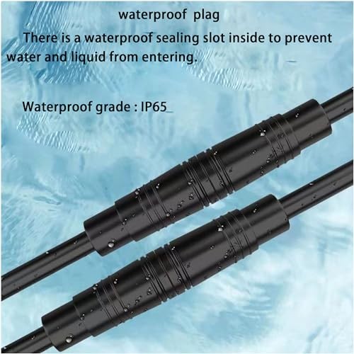 Julet 4Pin 3pin 2pin Male Female Waterproof Cable Electric Bike 3pin cable