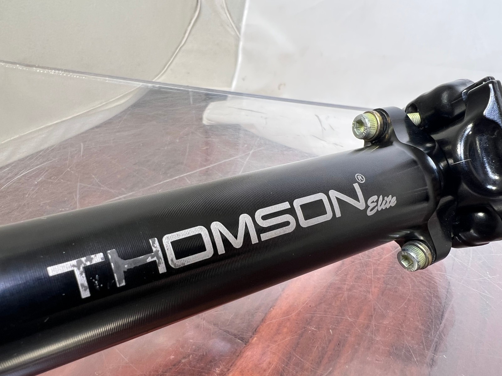 Thomson Elite 0 Setback Seatpost 30.9mm x 260mm (Cut) Black Made In USA