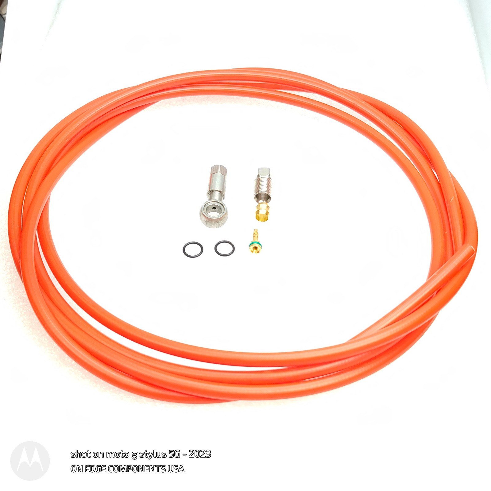 Red Hydraulic Brake Hose Kit For TRP DH-R EVO Trail X Slate