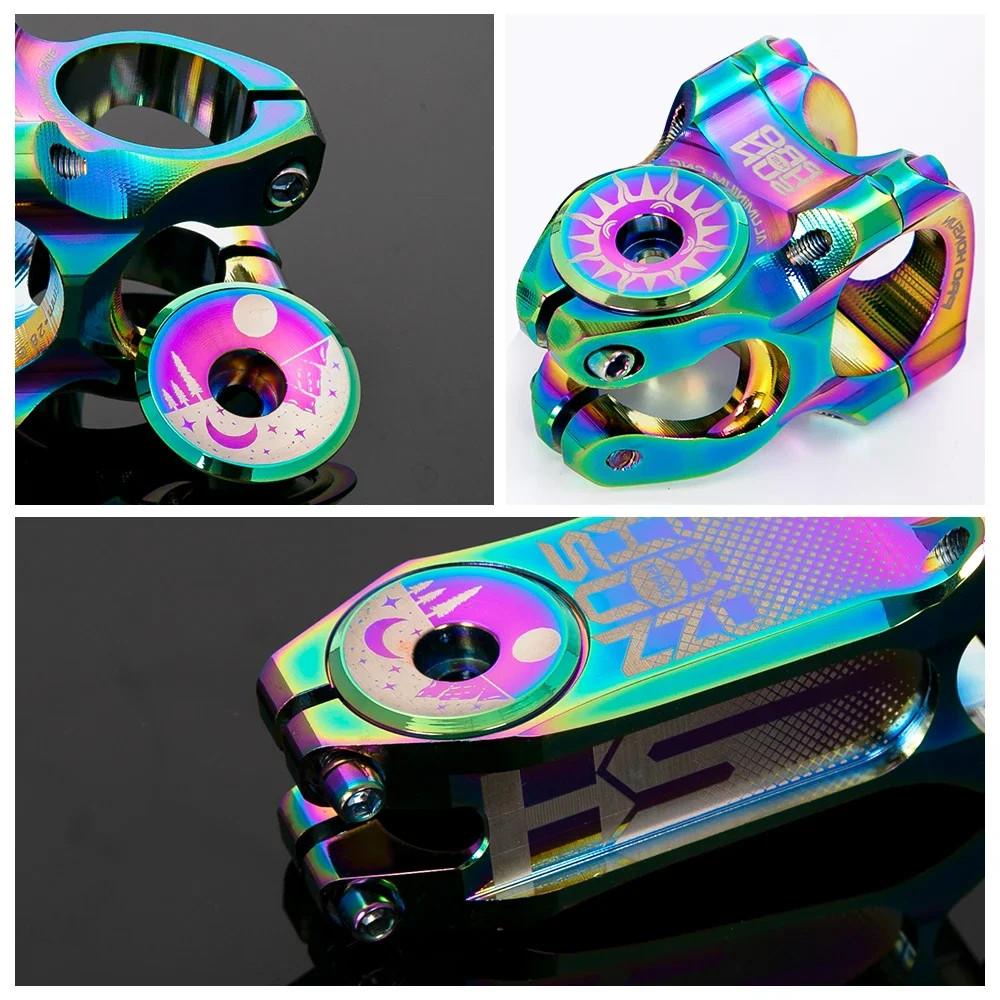 Bike Stem Cover Aluminium Alloy Stem Top Cap Only 5.2G Ultra Light Headset Cover