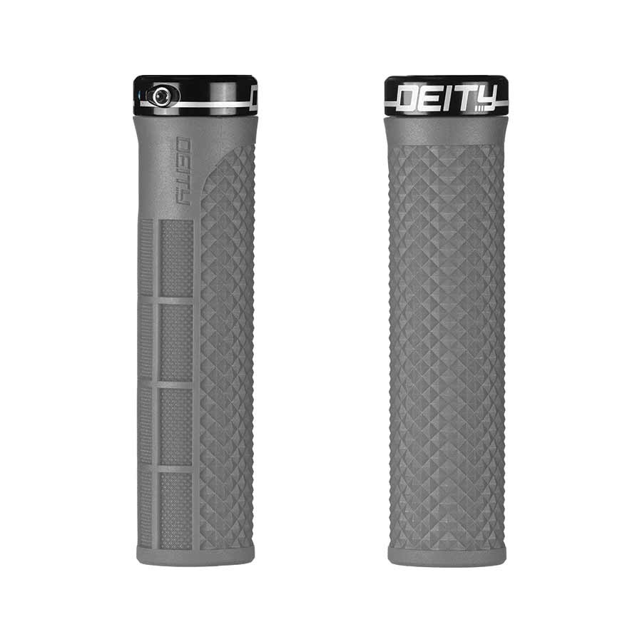 New Deity LockJaw Grips 132mm Stealth Pair 26-LKJAW-ST