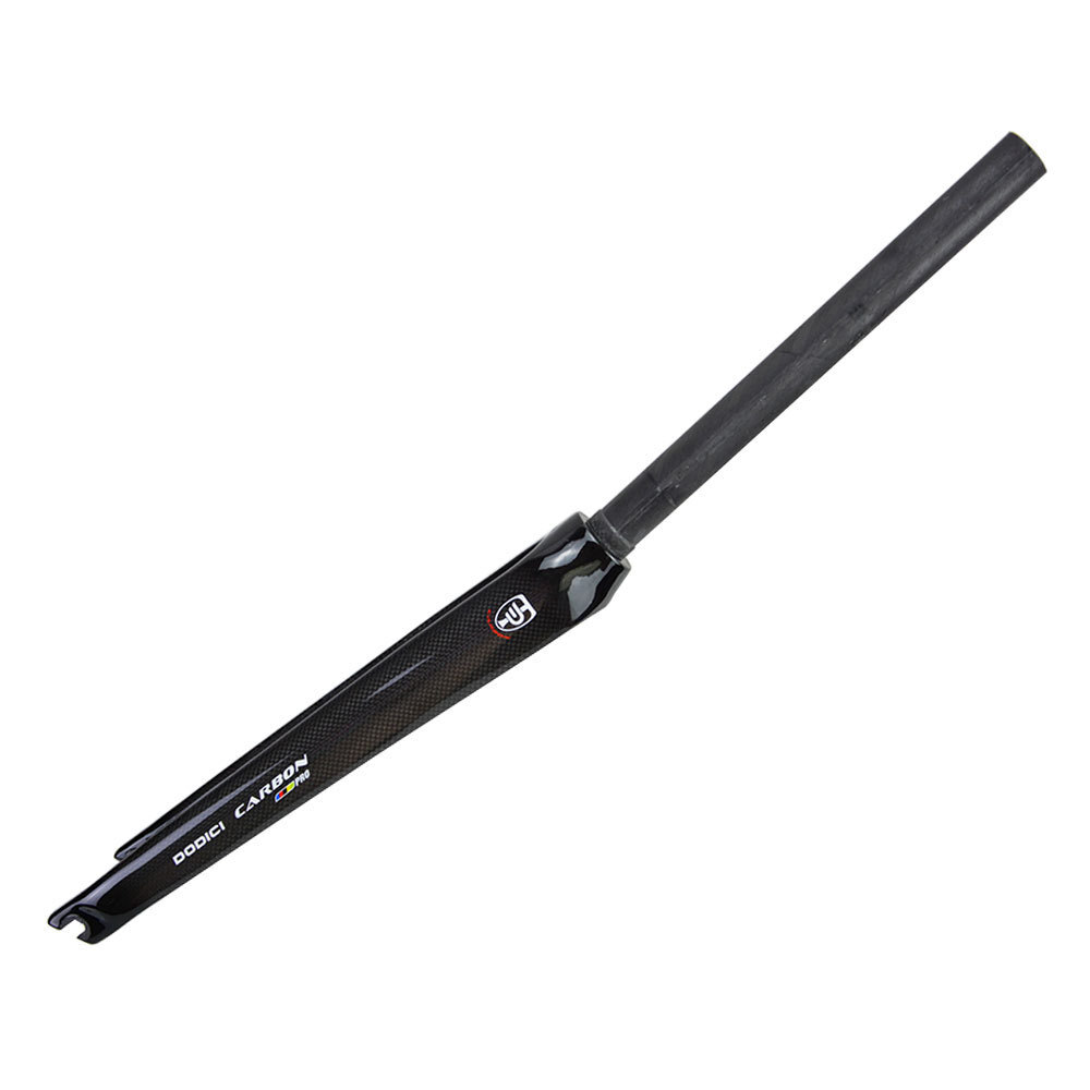 700C Carbon Fiber Fork 1-1/8 in Rigid Rim Brake Road Bike Frok Racing QR 100*9mm