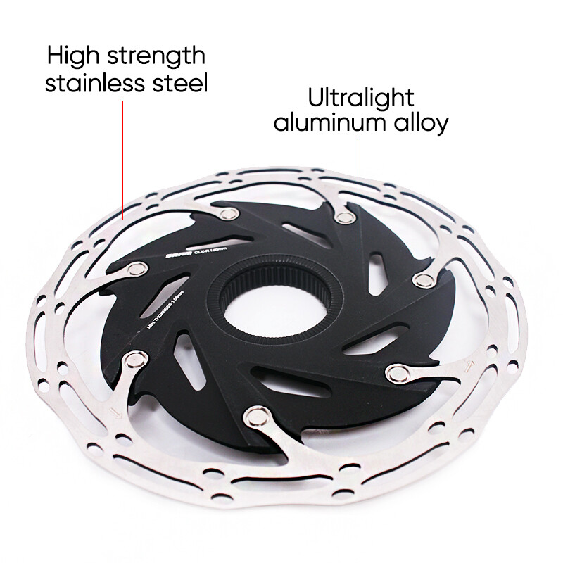 2PC SRAM Centerline XR Disc Brake Rotor 160mm Centerlock Red AXS CLX-R Road Bike