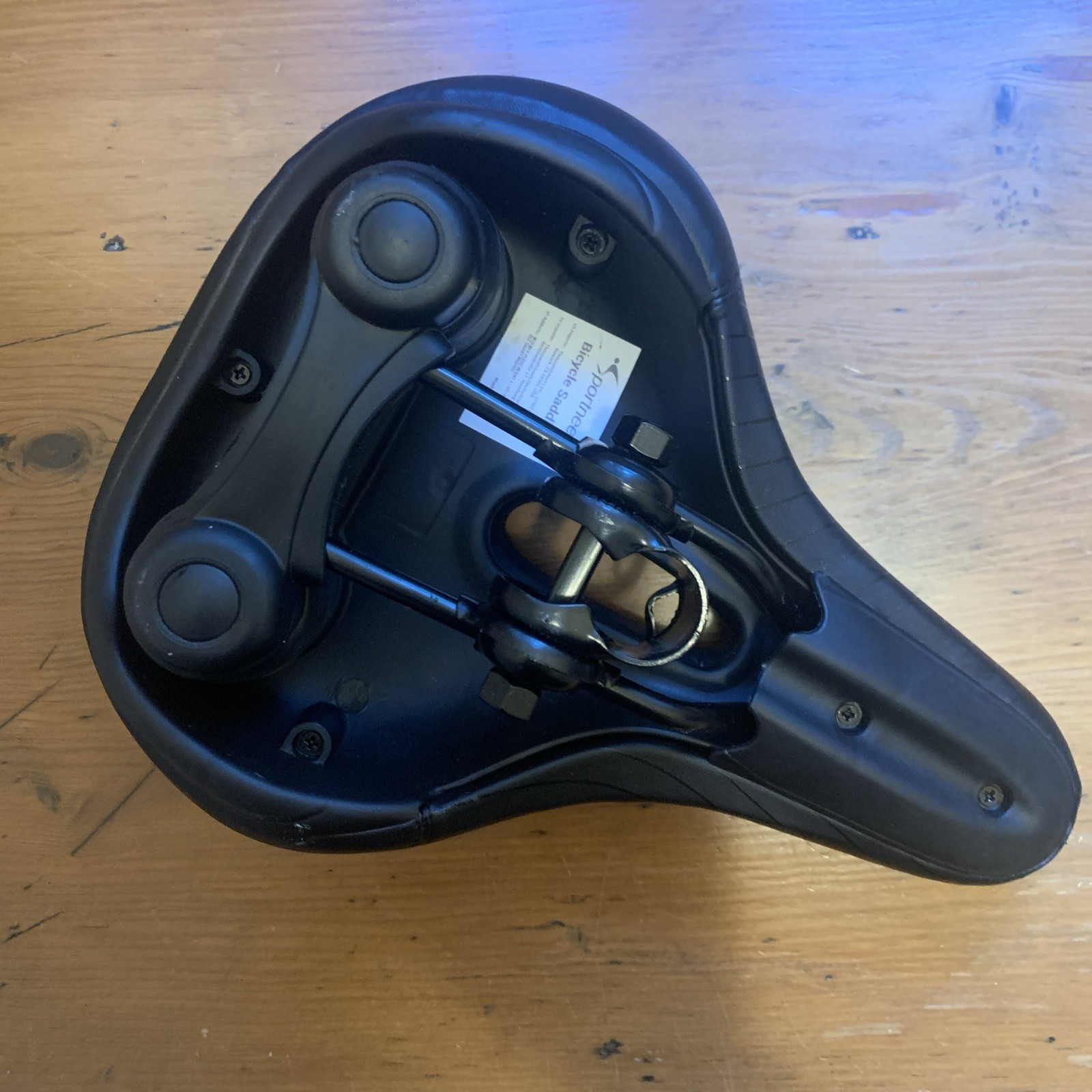 Portneer Bicycle Saddle Seat Black New Without Box