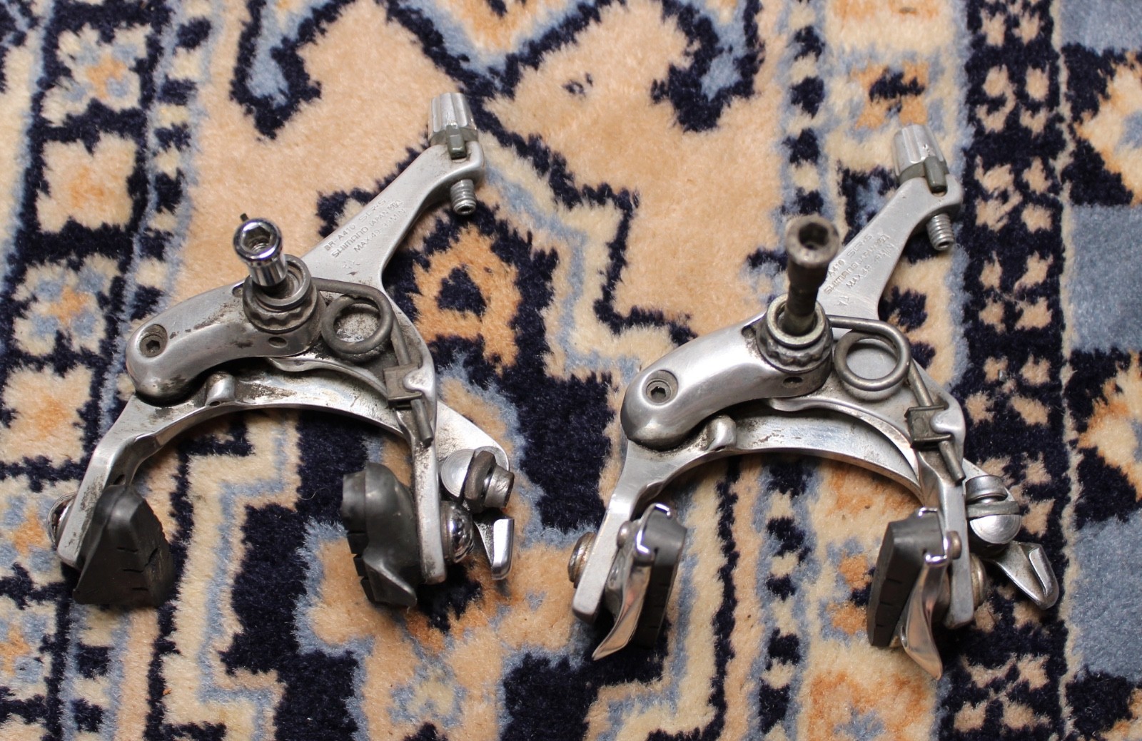 Vintage Shimano RSX BR-A410 SLR-S Road Caliper Brake Set
