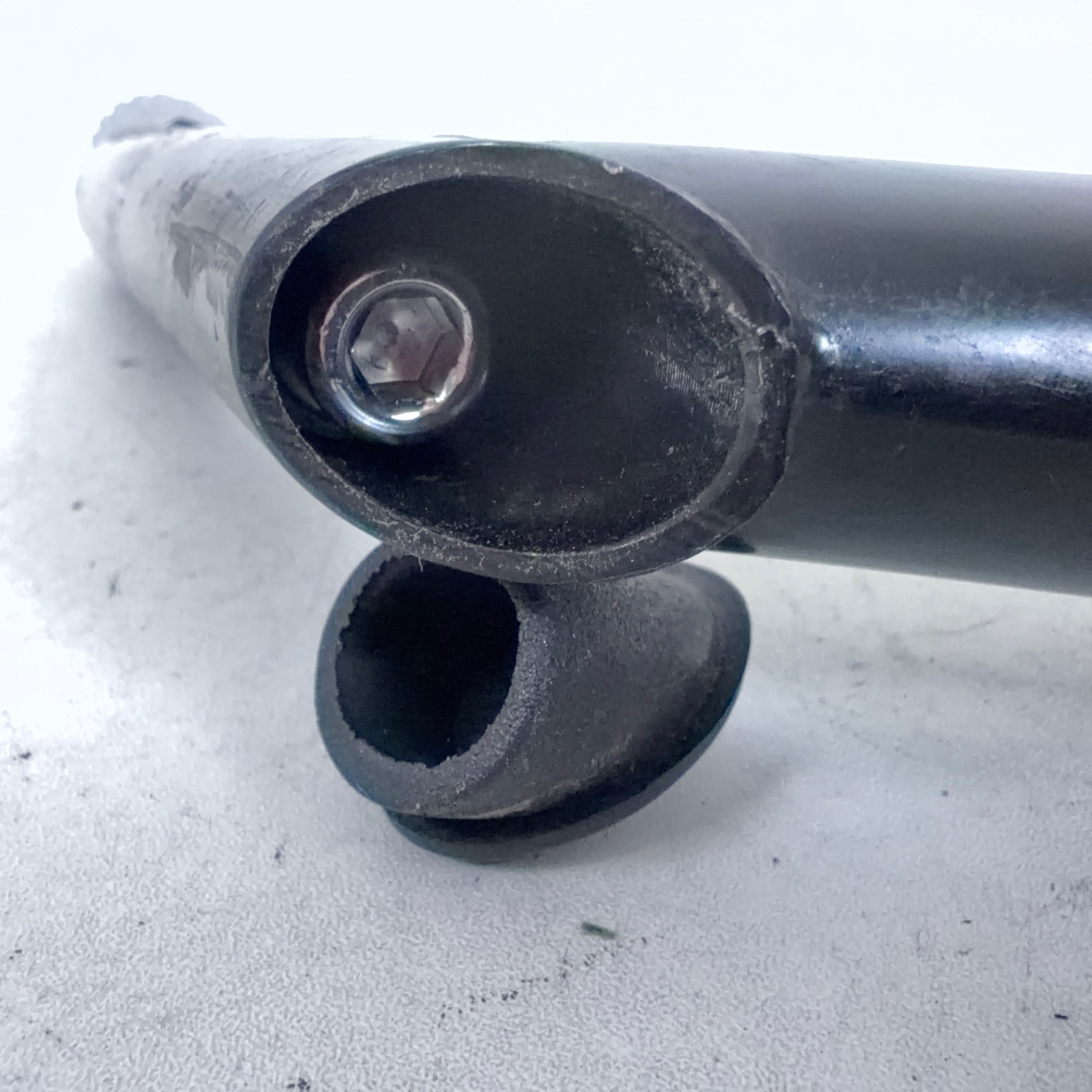 Vintage Y.C. Steel Riser Quill Stem Ø22.2-25.4, 130mm Reach, 368 Grams