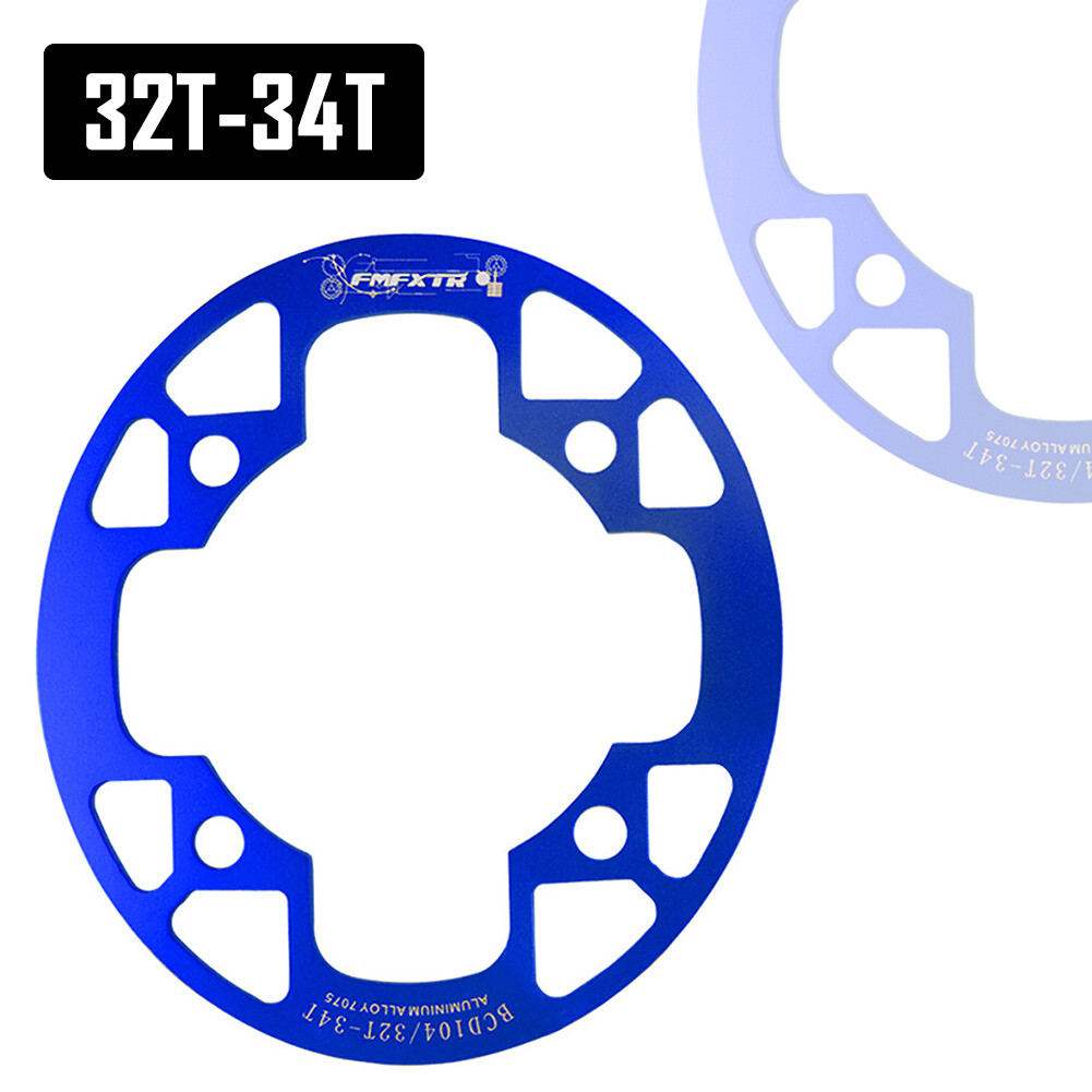 Aluminum Chainring Guard 104BCD 32-42T MTB Bike Crankset Sprockets Chainwheel