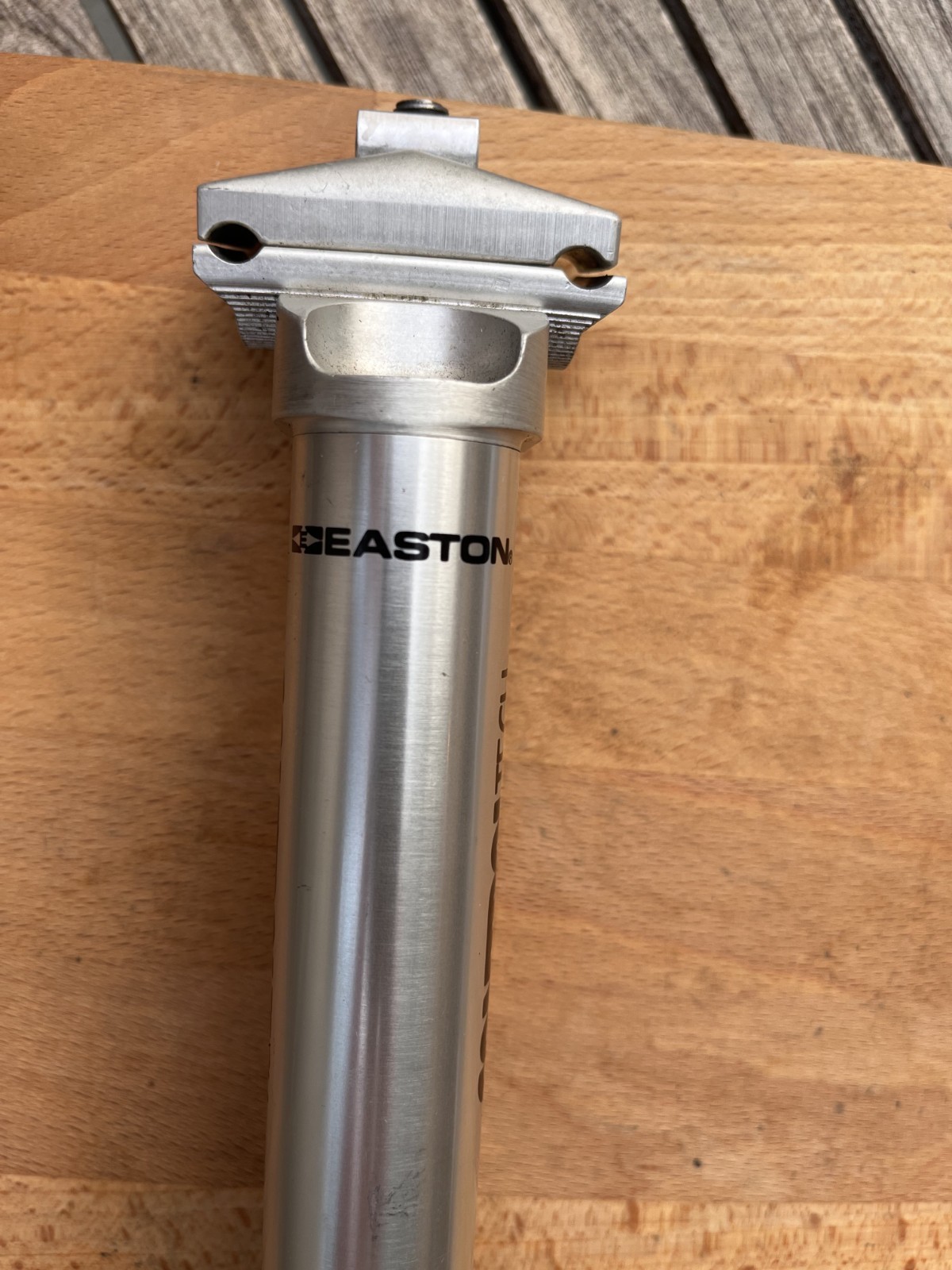 Vintage Control Tech Easton Seatpost – 27.2mm x 330mm silver