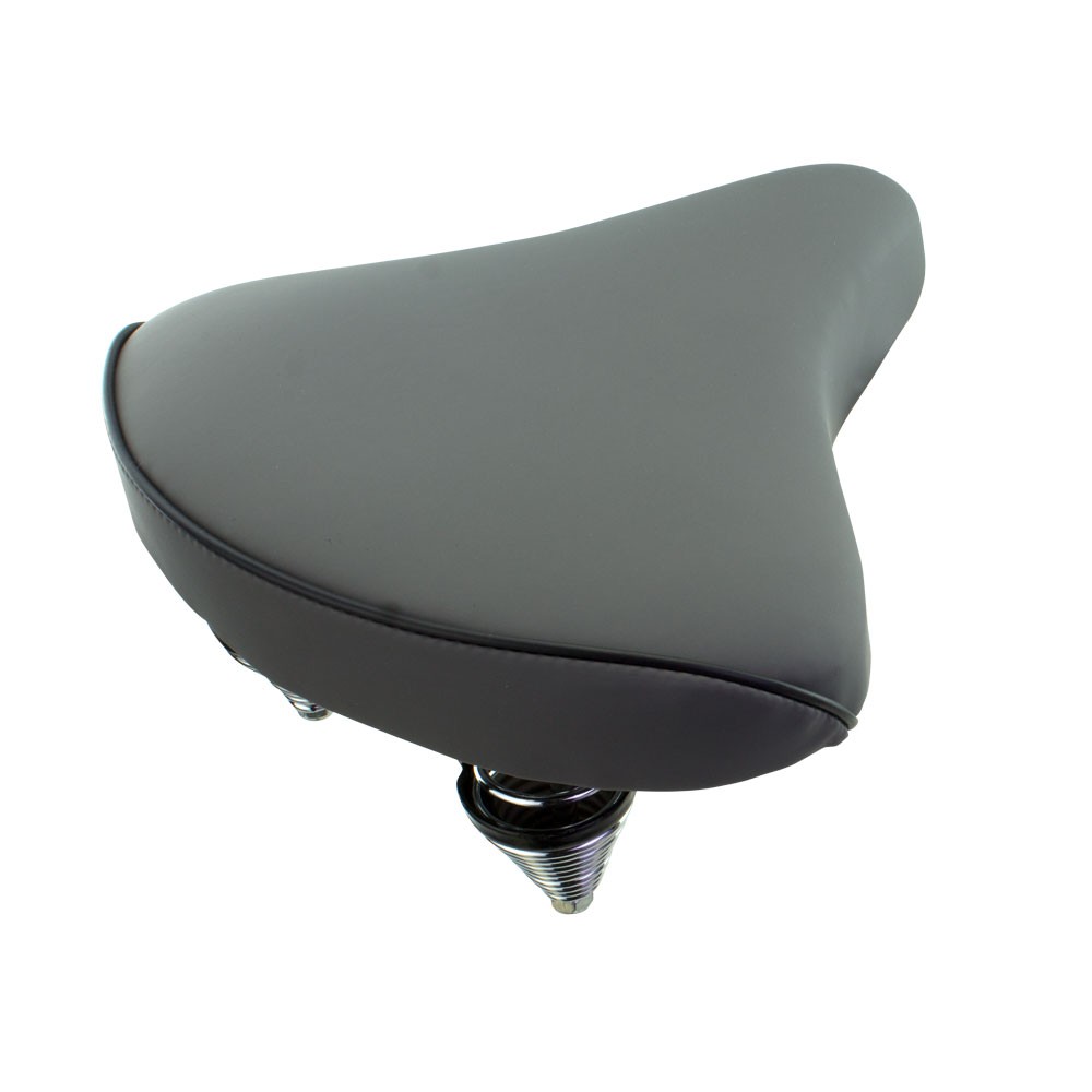 NEW! Standard Vinyl Beach Cruiser Large Saddle Bicycle Seat 209 Bike Seat Gray