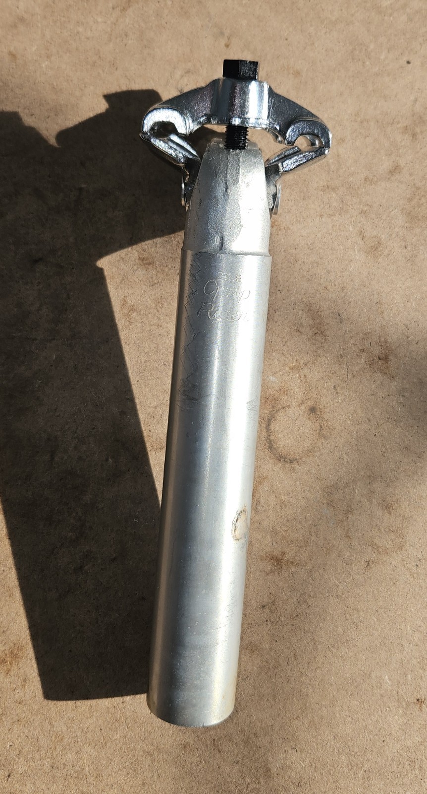 Vintage Fujita Hupel Rider 26.6 Road Bike Seatpost Early Fuji Newest!