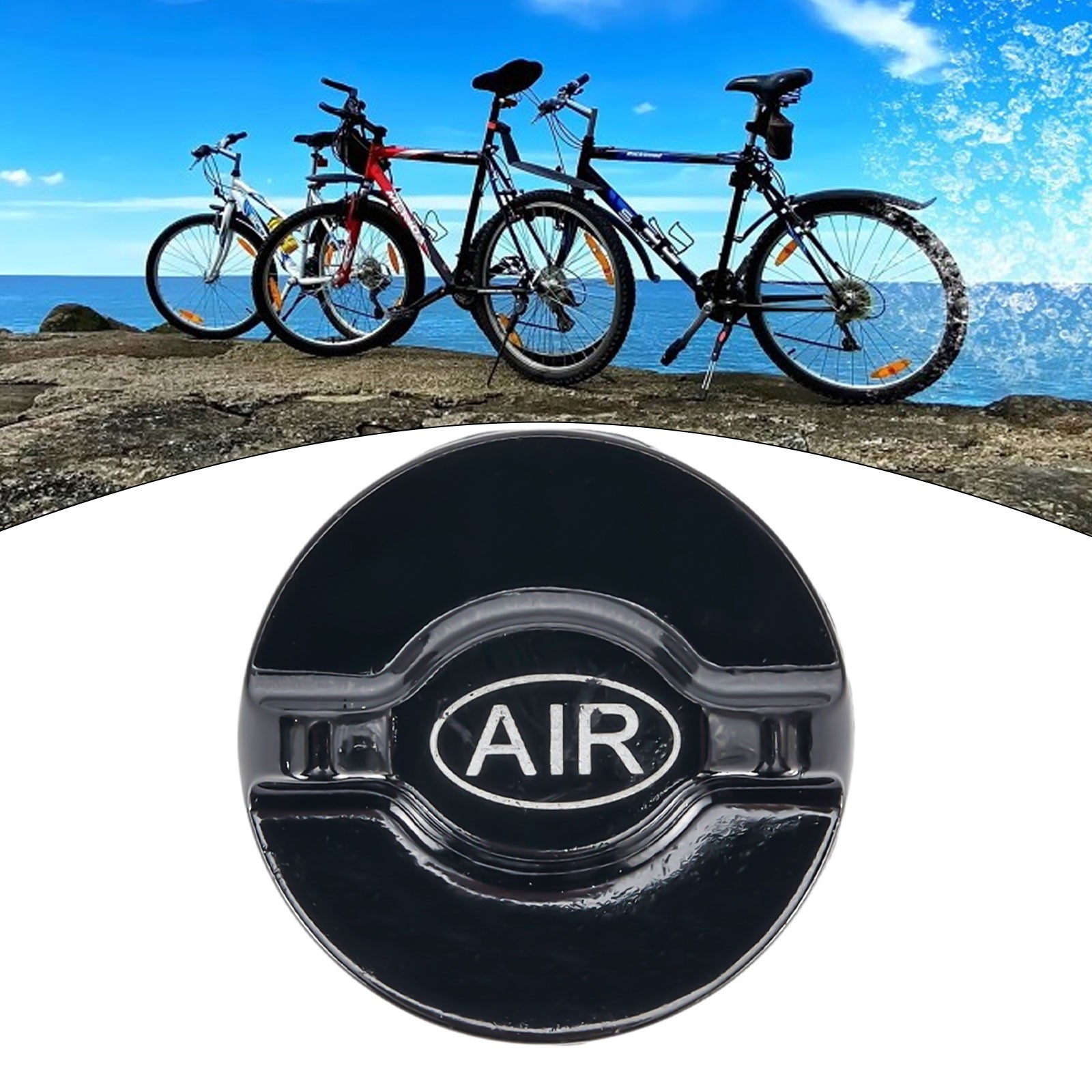 Fork Air Gas Valve Cap Cycling Spare Parts Dust-proof Front Suspension