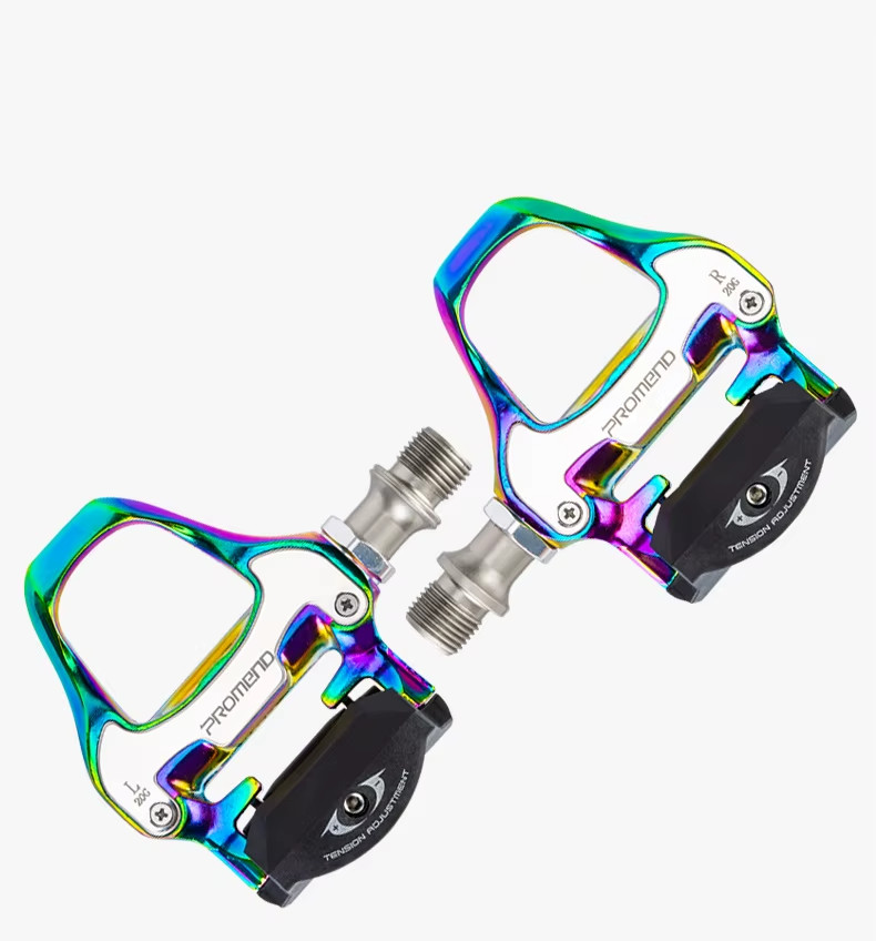 Rainbow Bicycle Clipless Pedals 9/16 Clip SPD SL MTB Road Bike Sealed Bearing