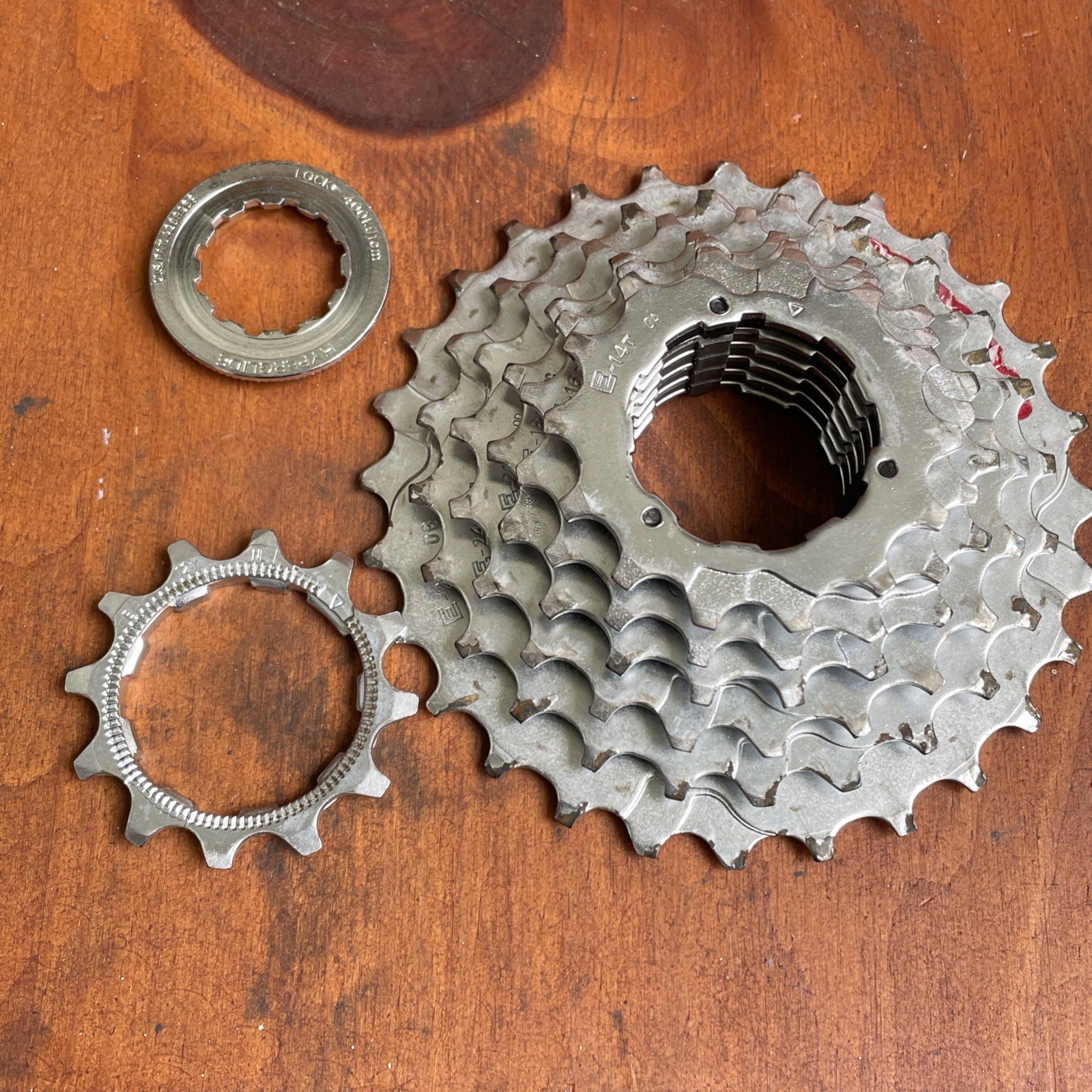 Vintage SHIMANO Hyperglide HG-70 7 Speed Cassette 12-28t MTB Silver GC