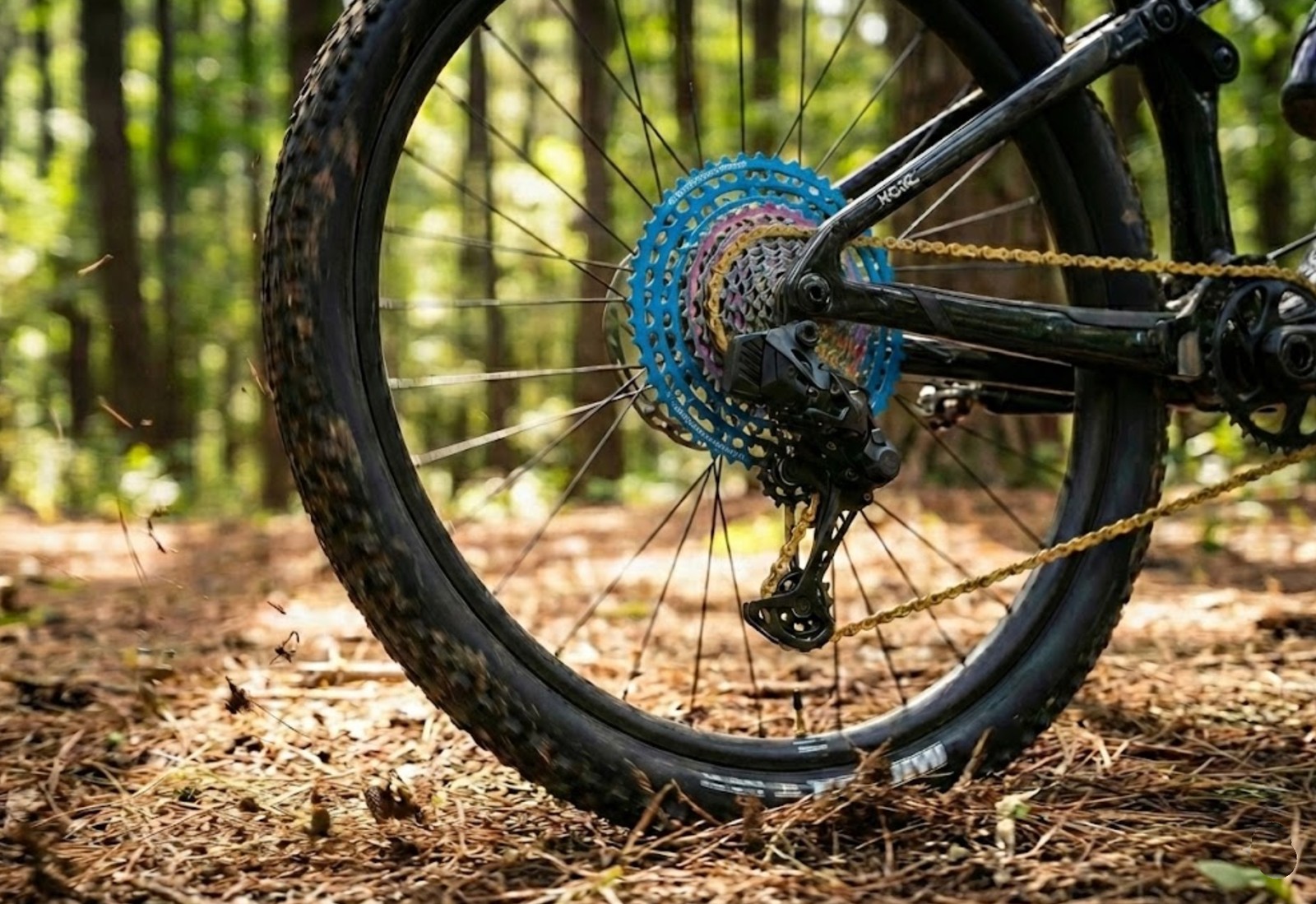KCNC 12s Cassette 9-52T Blue Rainbow Lightweight Bike for SRAM Eagle XX1 GX XD