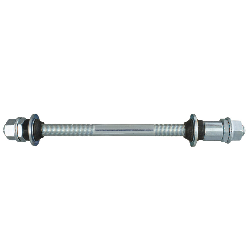 Bicycle Rear Hub Axle 3/8″ 185mm CHROME FIXIE LOWRIDER CRUISER Bike