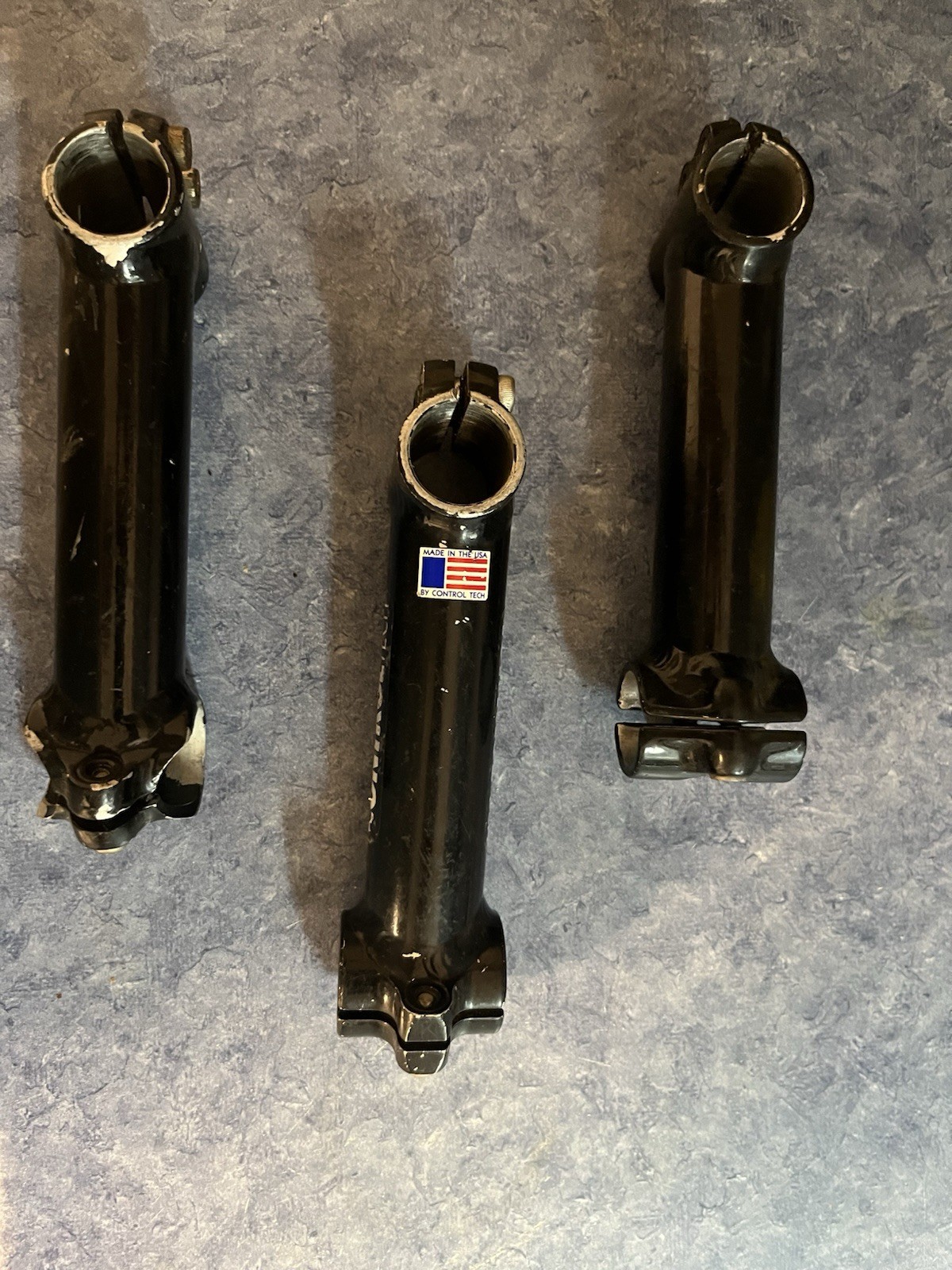 3 Vintage Threadless 1” Steerer Mountain Bike Stems – Control Tech – VRC