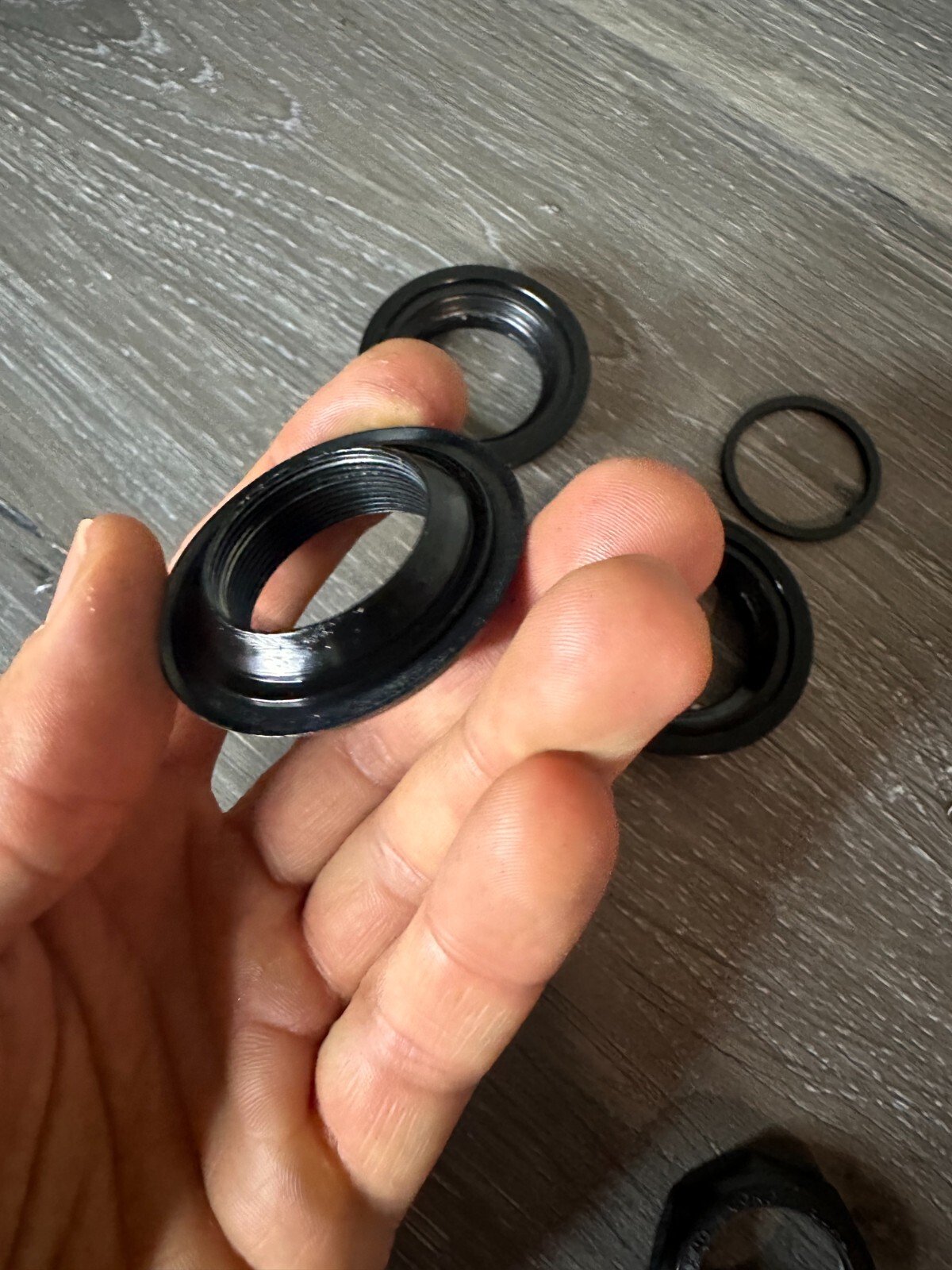 OEM 1 1/8″ Threaded Semi Integrated Bicycle Headset Steel No Crown Race 44mm