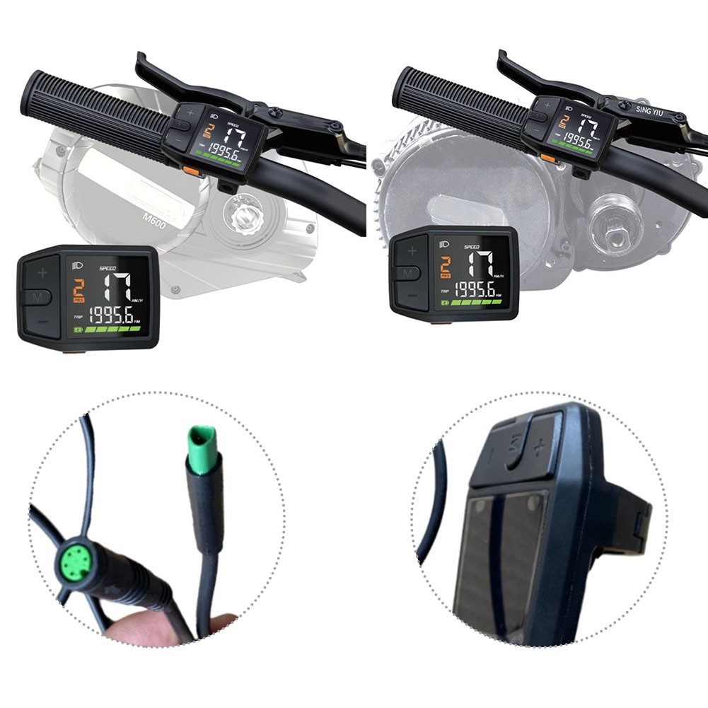 DZ41 Display For EBIKE For Bafang Motor M500 BBS0102 HD UARTCAN Protocol