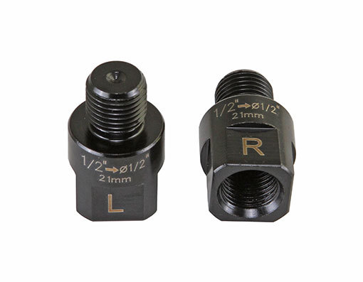 Bicycle Pedal Adapters Extenders 21mm Converts 1/2″ to 9/16″ OR 9/16″ to 1/2″