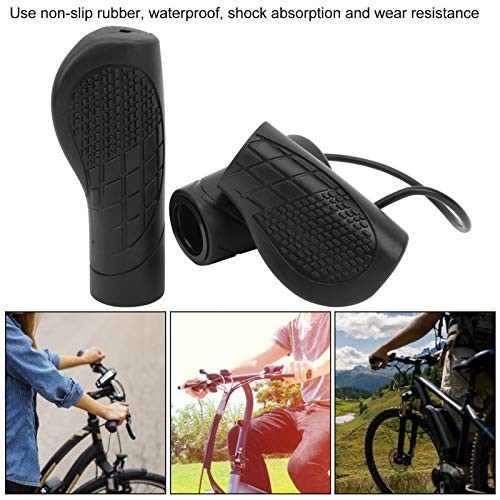 Electric Bike Throttle, Waterproof Half-Twist Non-Slip Grip Throttle Handle