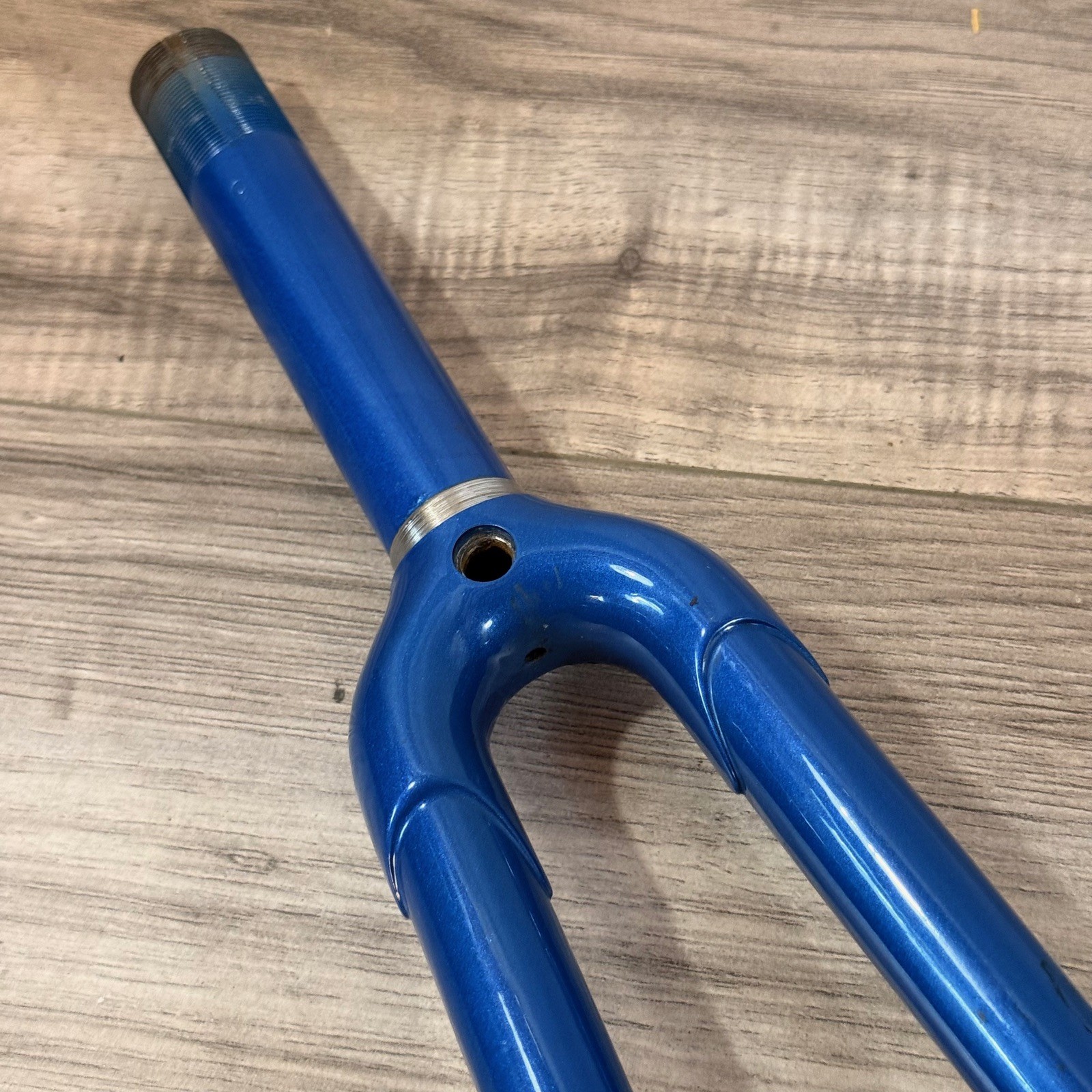 Torelli 700c Road Fork 1-inch Threaded 132mm Blue