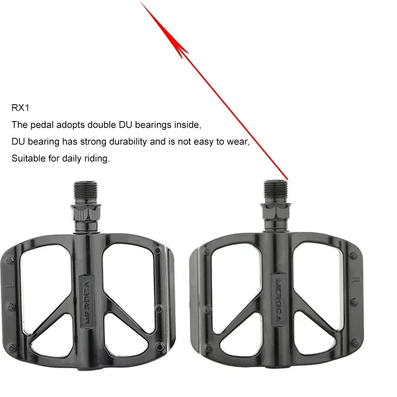 Mountain Bike Non-slip Pedal Folding Bicycle DU Sealed Bearing Clipless Pedals
