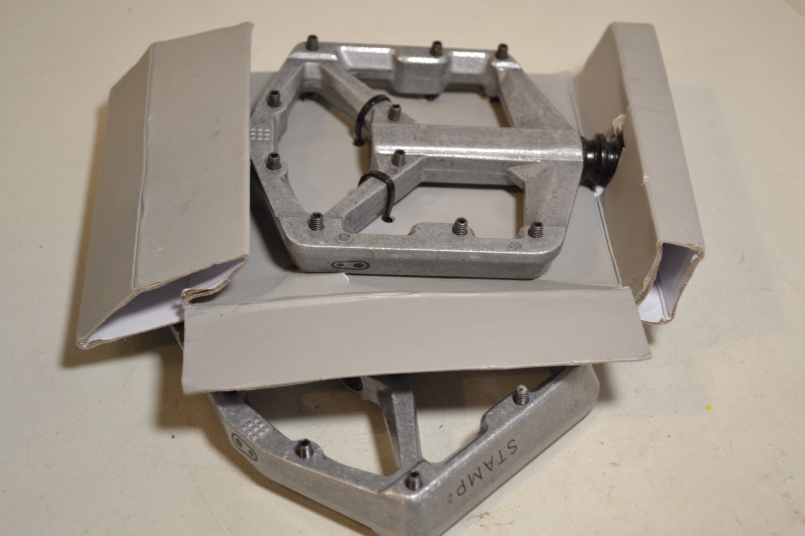 Crank Brothers STAMP2 Pair of Pedals (Silver)