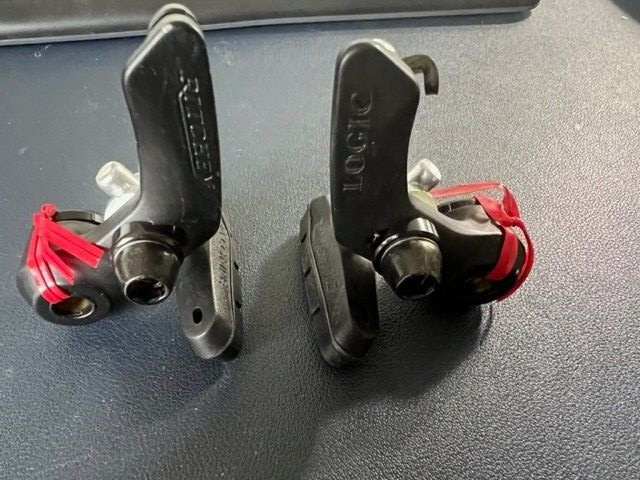 ! RITCHEY LOGIC Canti brake one pair W/ brake pads cantilever ALL black VINTAGE