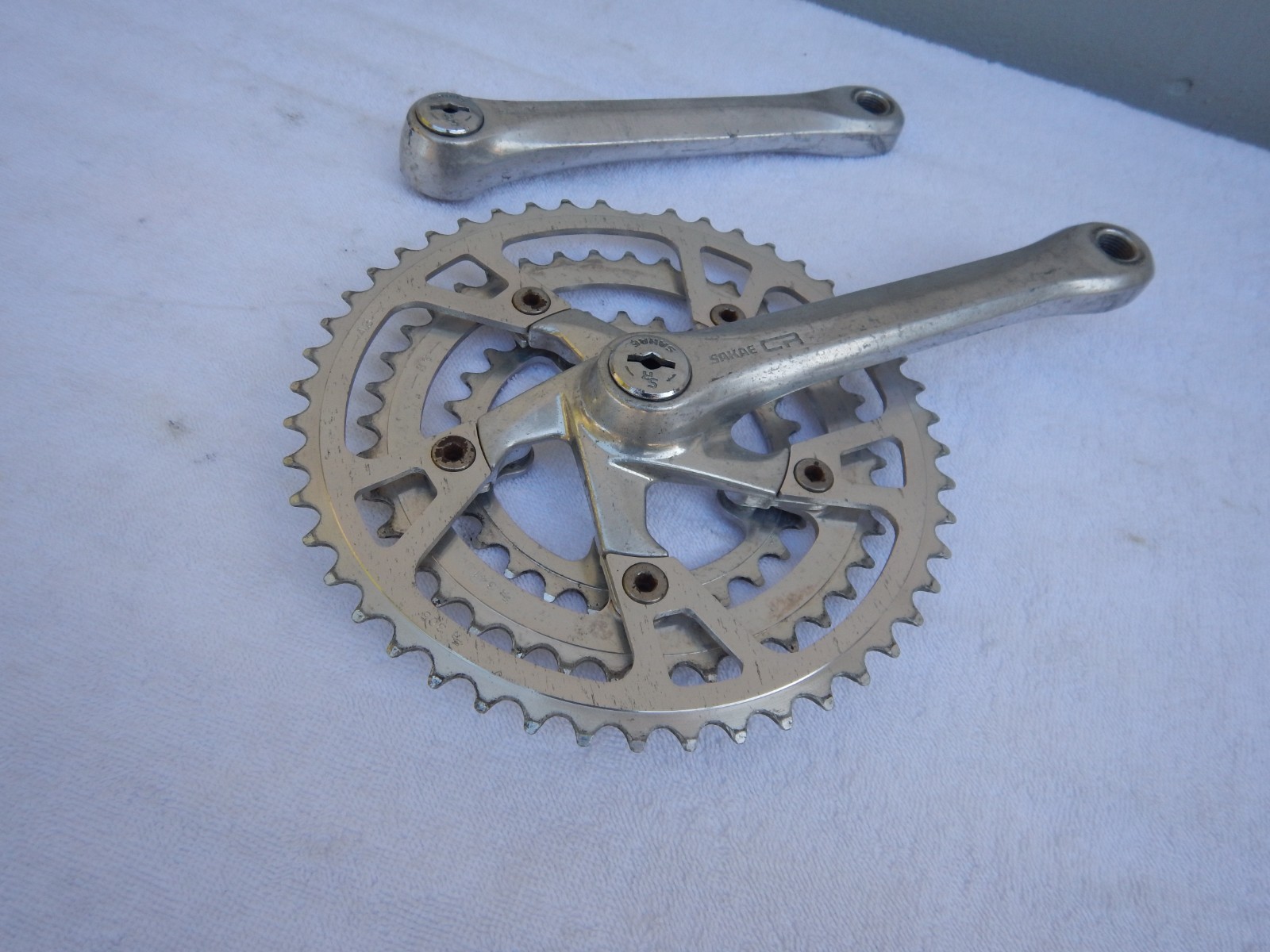 SR Sakae CR Turbine Triple Mountain Touring Bike 175 Cranks Crankset 110BCD