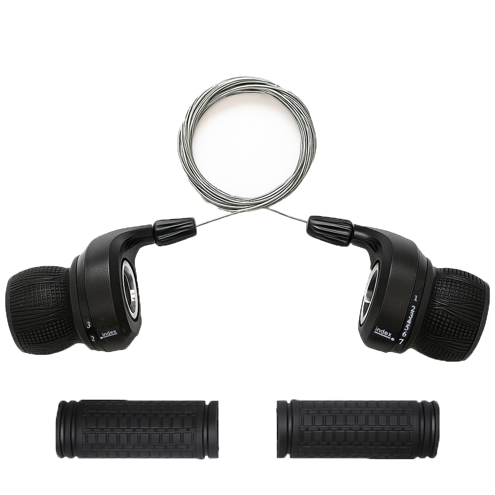 Bicycle 21 Speed Twist Shifter Lever 3 x 7 Speed Grip Shift Left and Right Sh…