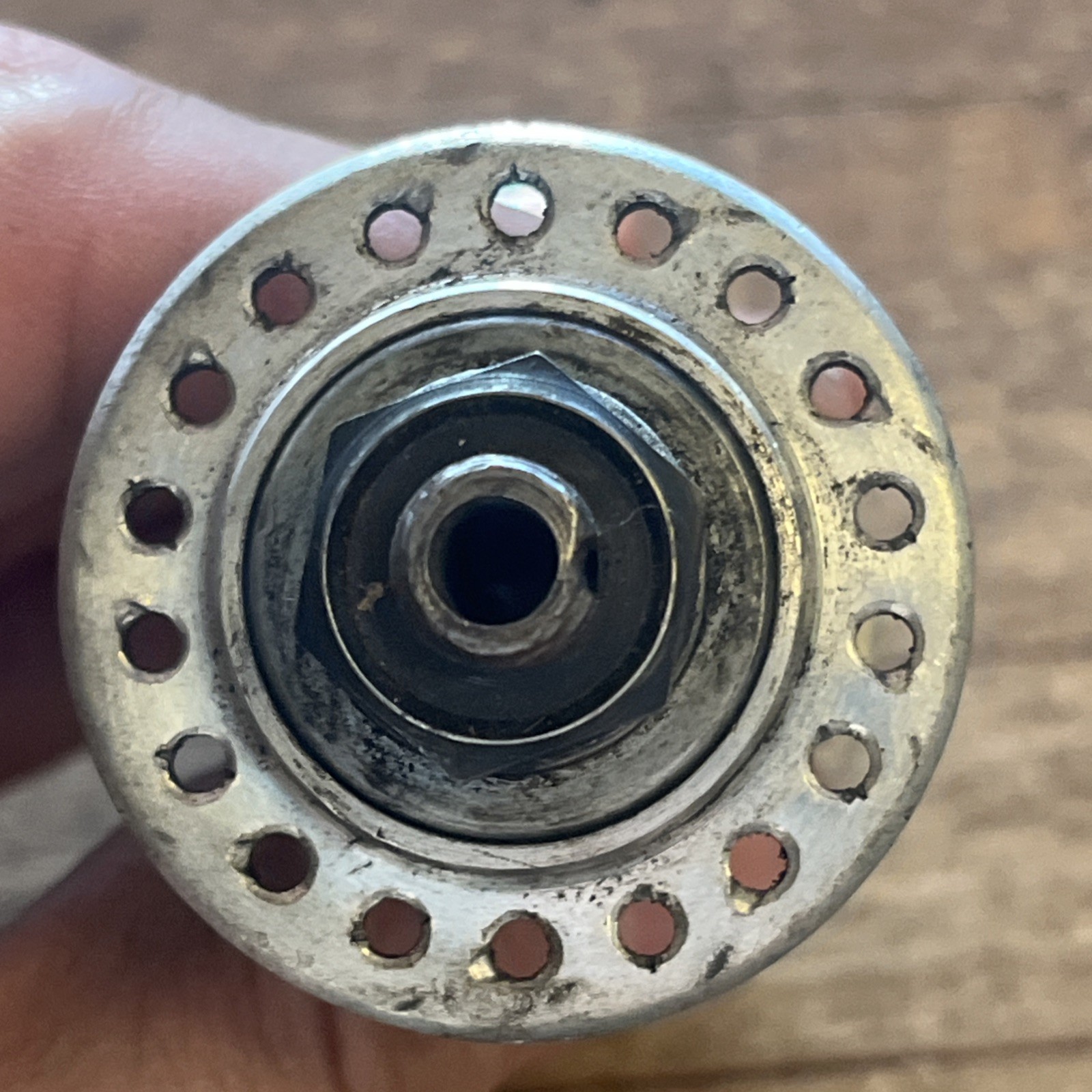 Vintage Maillard Low Flange Hub For Parts/As Is/For Repair 80s Road Bike 36 H