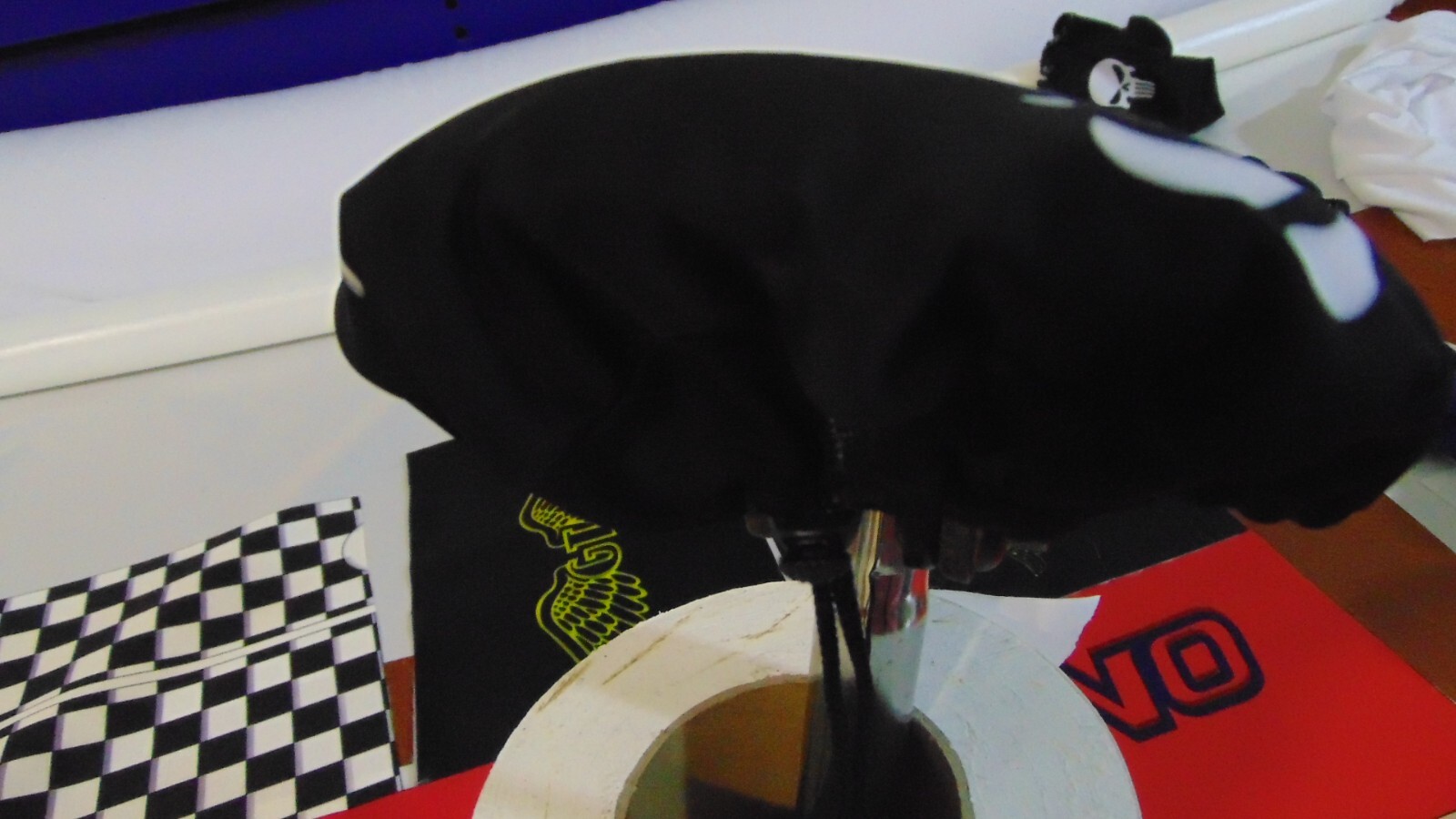 BMX Bicycle Seat Cover Vintage Viscount Bike Saddle Cover Old School BMX Black
