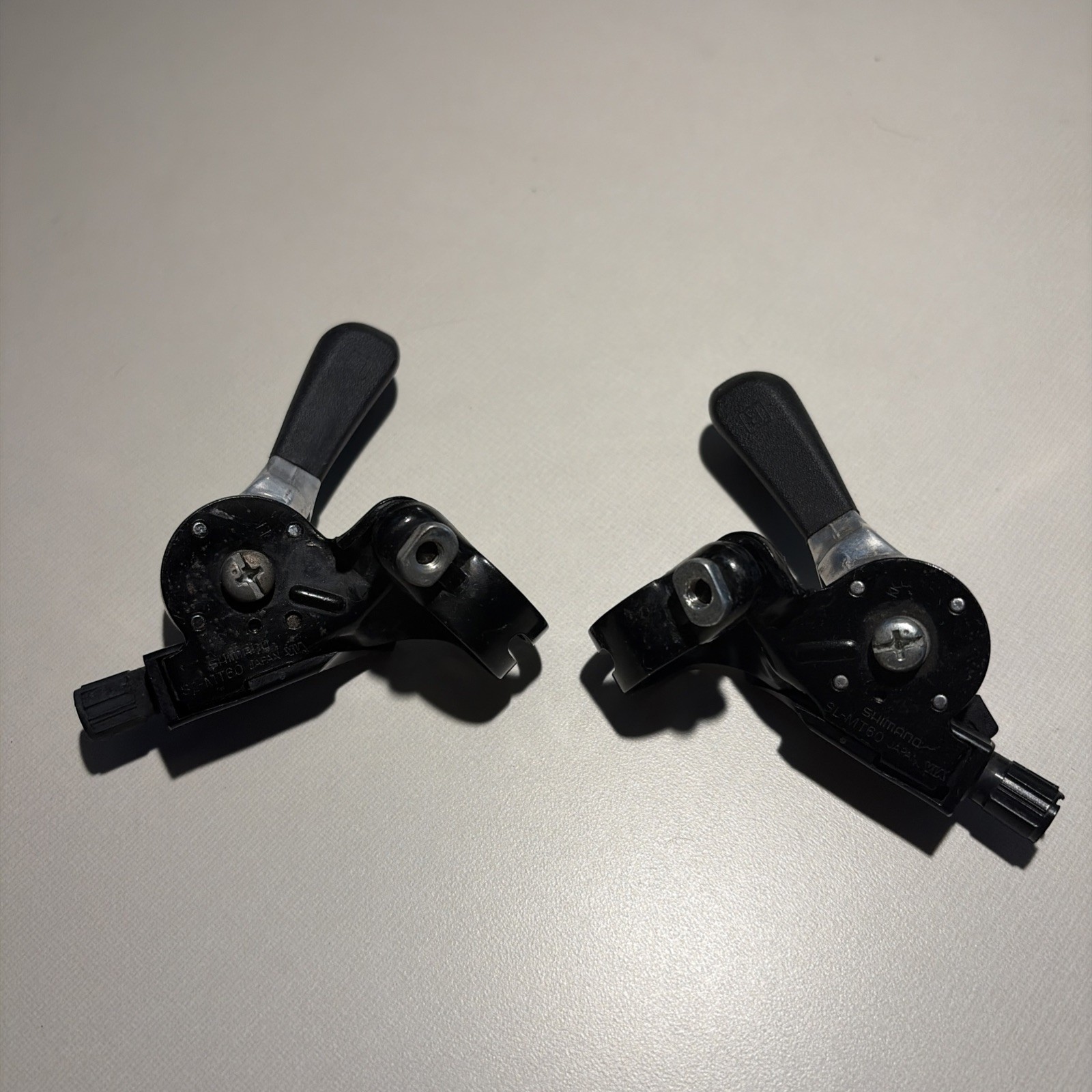 Vintage Shimano Deore SL-MT62 Thumb Shifters 6/7-Speed SIS Pair Made Japan
