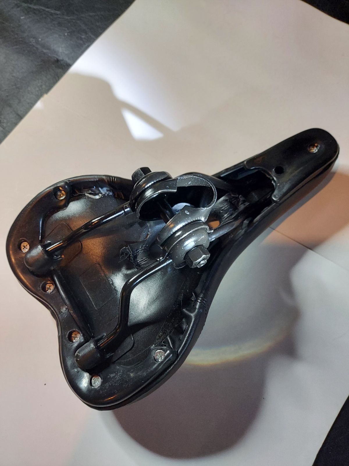 mi.xim Bicycle Saddle Black New 27cm x 16cm x 7cm Polyurethane